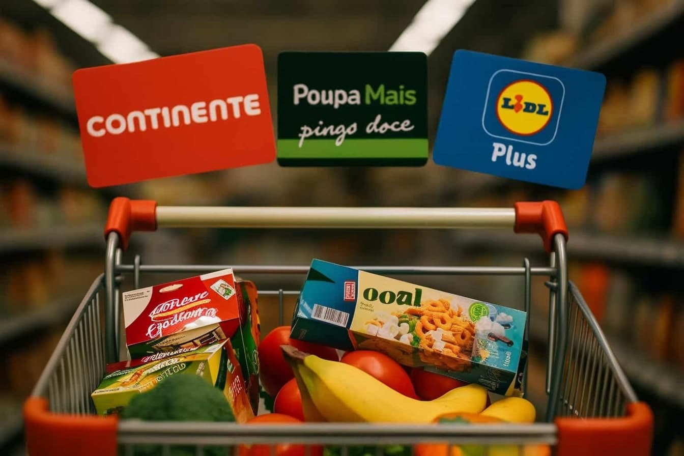 Portuguese Supermarkets,  Pingo Doce, Continente, Auchan, and More